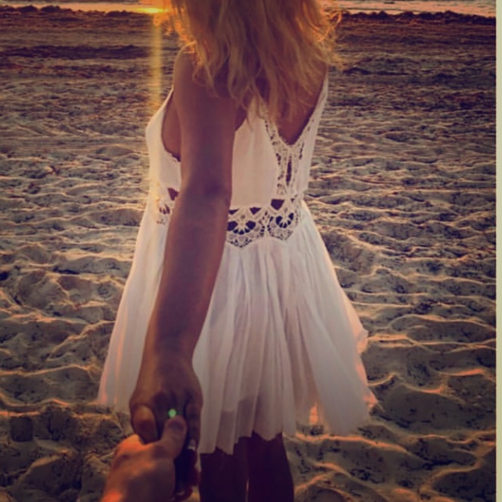 Free people white dress